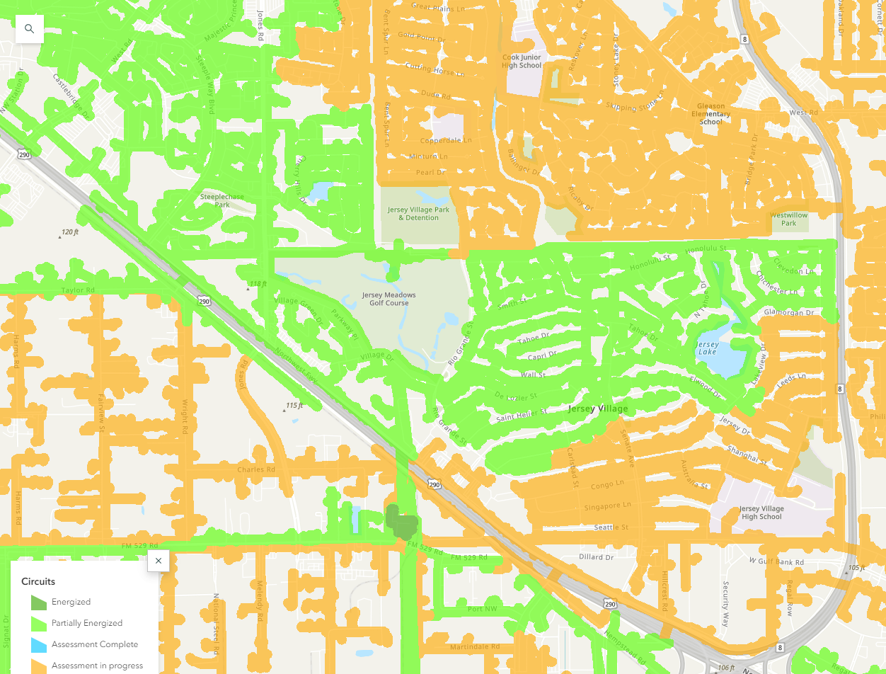 CenterPoint Map